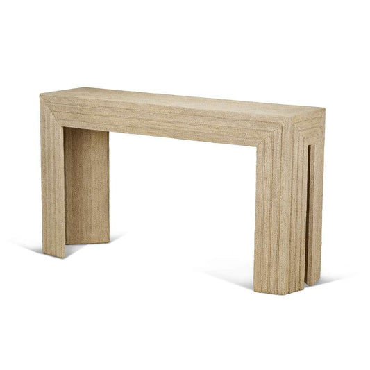 Maitland Smith - Abaca Console Table - 89-0103 veiw 1