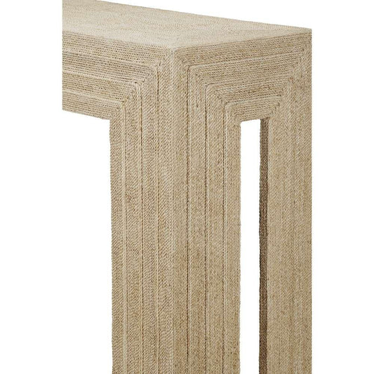 Maitland Smith - Abaca Console Table - 89-0103 veiw 2