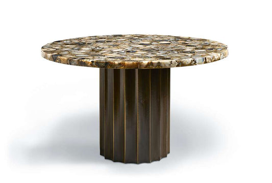 Maitland Smith - Agate Cladded Center Table - 8380-30 veiw 1