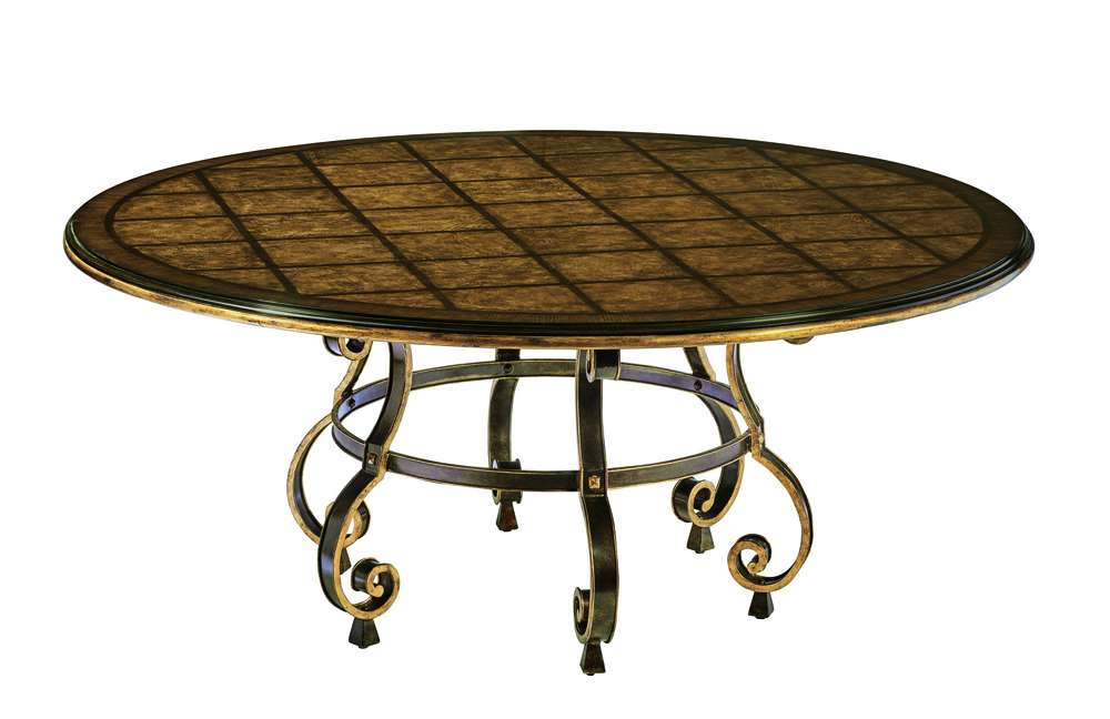 Maitland Smith - Aria Round Dining Table (C-Ar08) - 88-0108 veiw 1