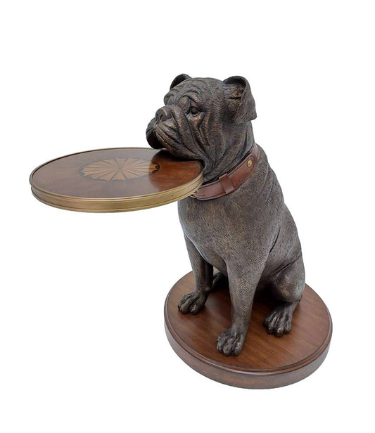 Maitland Smith - Bulldog Accent Table - 8402-30 veiw 1