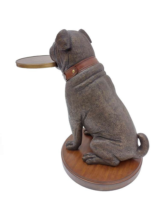 Maitland Smith - Bulldog Accent Table - 8402-30 veiw 2