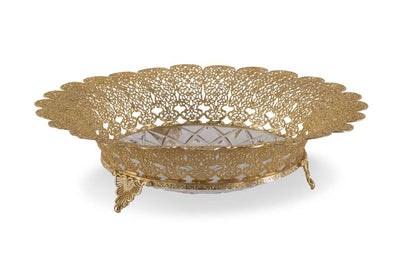 Maitland Smith - Carved Crystal Bowl - 8355-21 veiw 1