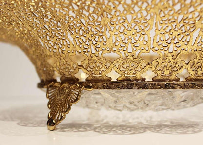 Maitland Smith - Carved Crystal Bowl - 8355-21 veiw 2