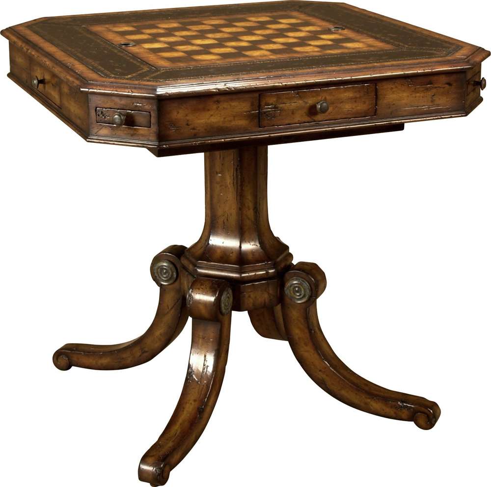 Maitland Smith - Choate Game Table - 8100-31 veiw 1