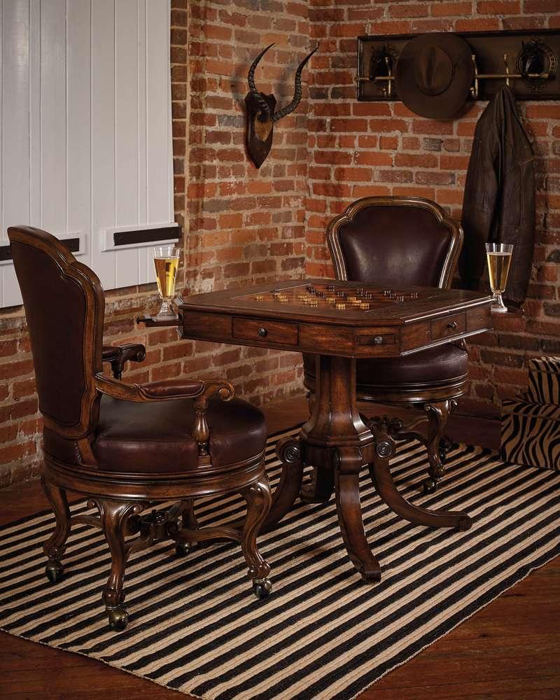 Maitland Smith - Choate Game Table - 8100-31 veiw 4