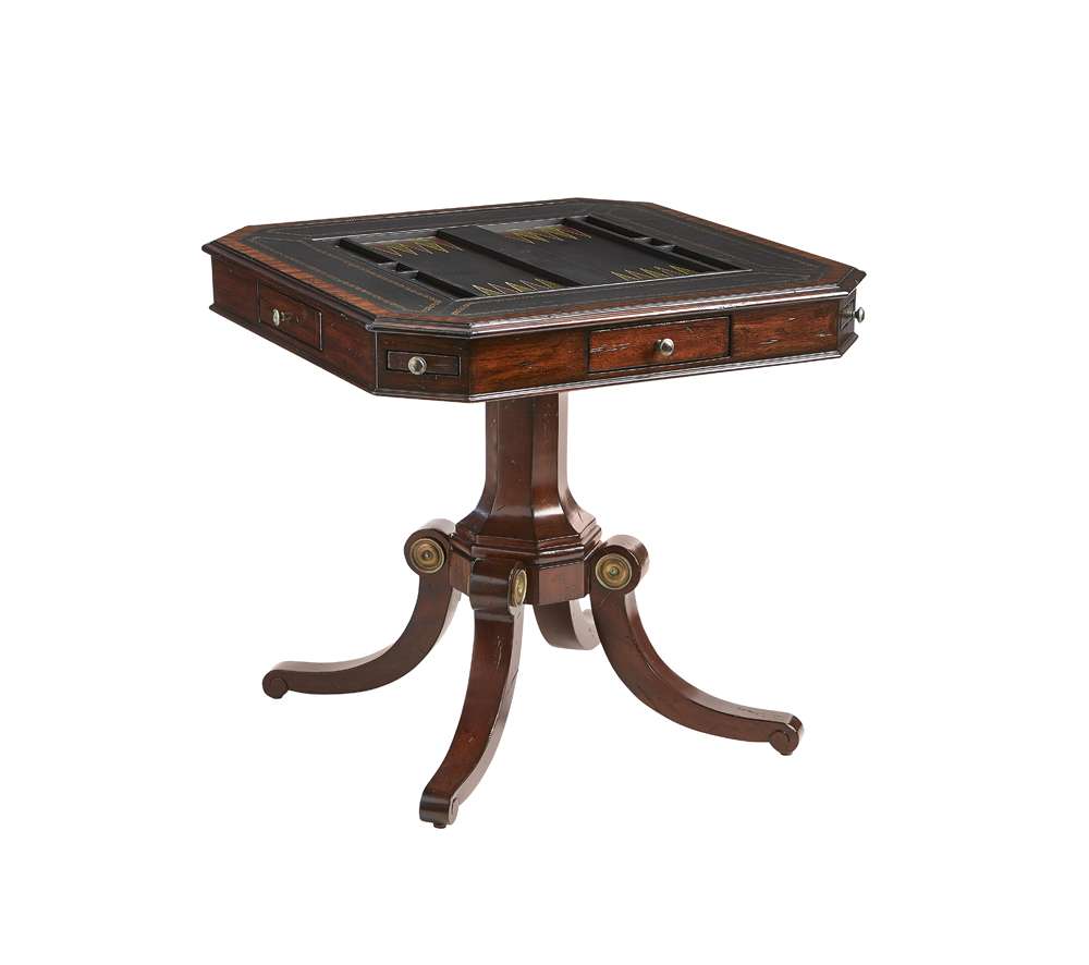 Maitland Smith - Choate Game Table - 8100-31 veiw 5