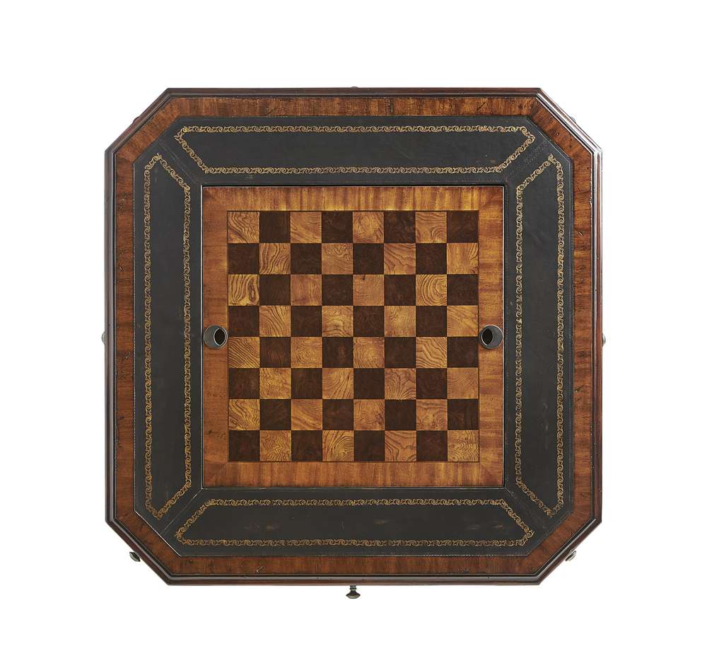 Maitland Smith - Choate Game Table - 8100-31 veiw 8