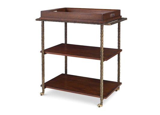 Maitland Smith - Cleve Bar Cart - HM1233 veiw 1