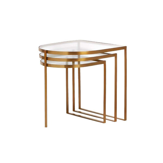 Maitland Smith - Clover Folding Table - 8383-32 veiw 2
