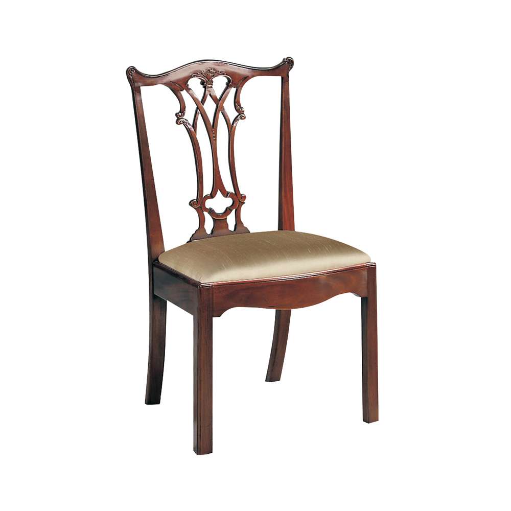 Maitland Smith - Connecticut Polished Mahogany Side Chair - 8123-40 veiw 1