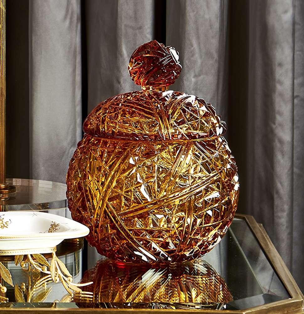 Maitland Smith - Crystal Candy Dish - 8360-21 veiw 1