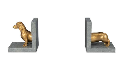 Maitland Smith - Dachshund Bookend - 8425-12 veiw 2