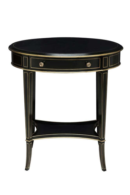 Maitland Smith - Equinox Oval Side Table - 89-1010 veiw 4