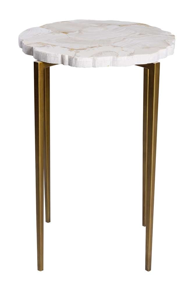 Maitland Smith - Fossil Top Accent Table - 89-0410 veiw 2