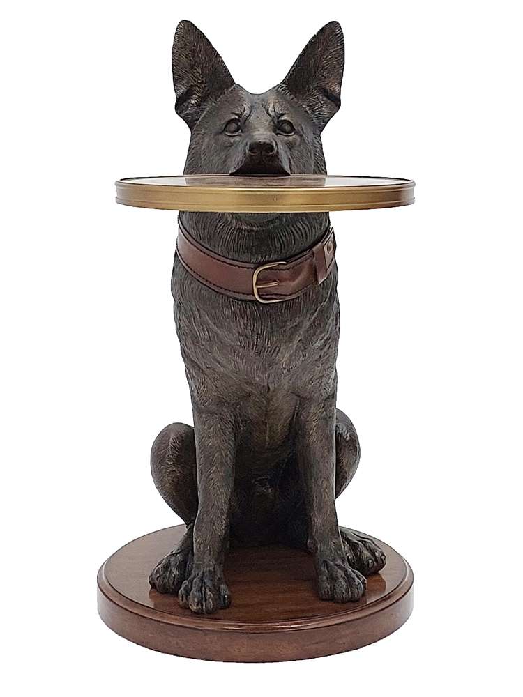 Maitland Smith - German Shepherd Accent Table - 8401-30 veiw 2