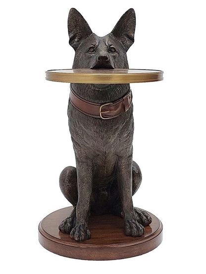 Maitland Smith - German Shepherd Accent Table - 8401-30 veiw 2