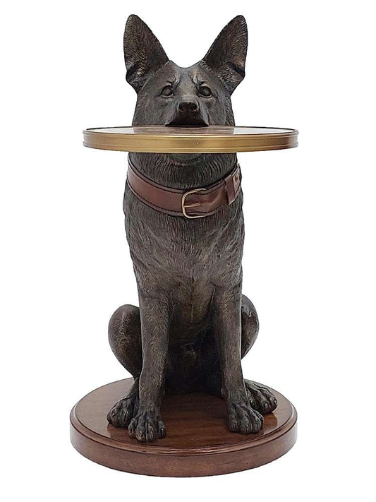Maitland Smith - German Shepherd Accent Table - 8401-30 veiw 2