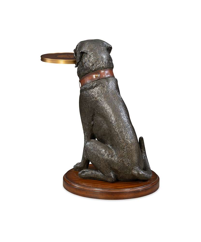 Maitland Smith - Golden Retriever Accent Table - 8427-30 veiw 3