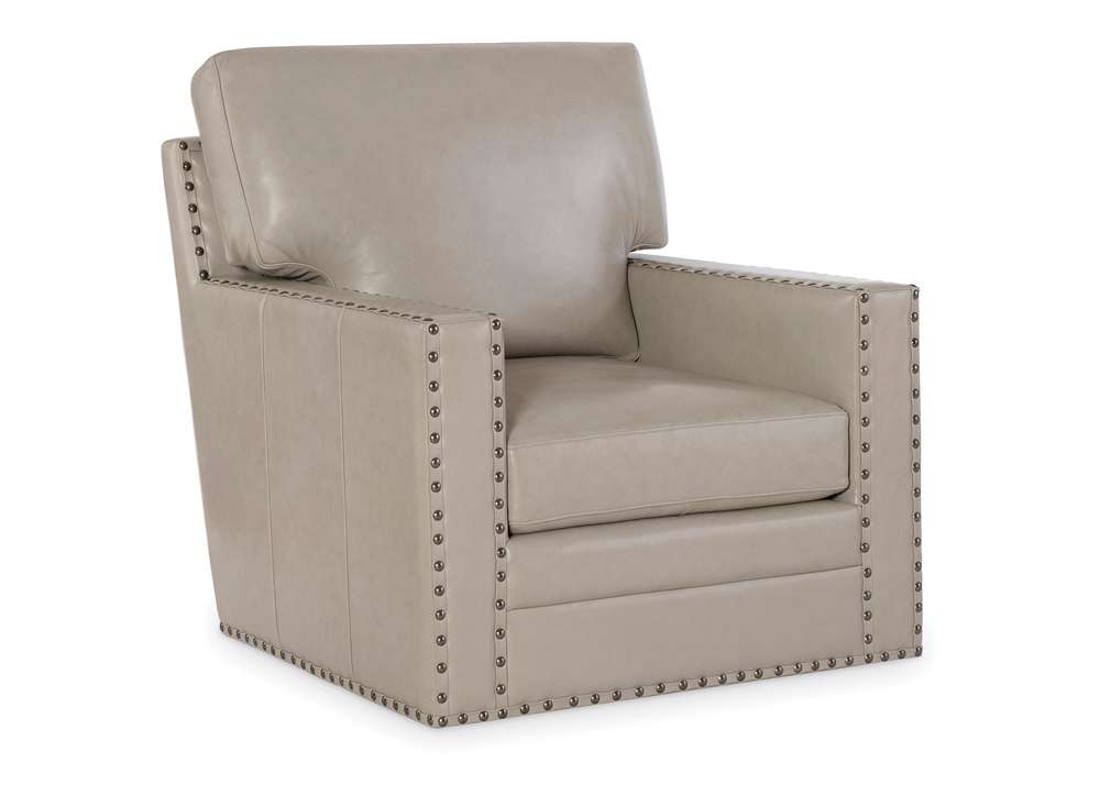 Maitland Smith - Grantham Swivel Chair - RA2273-S-QUA-TAU veiw 1