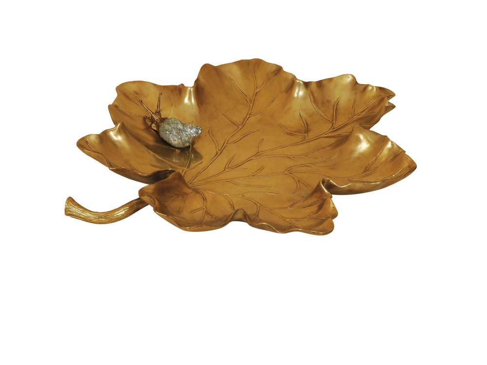 Maitland Smith - Leaf Dish - 8149-12 veiw 1
