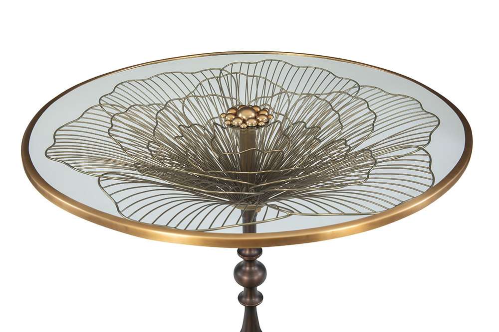Maitland Smith - Lily Wire Table - 8400-30 veiw 2