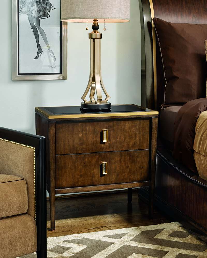 Maitland Smith - Lyric Nightstand (C-Ly12) - 88-0312 veiw 2