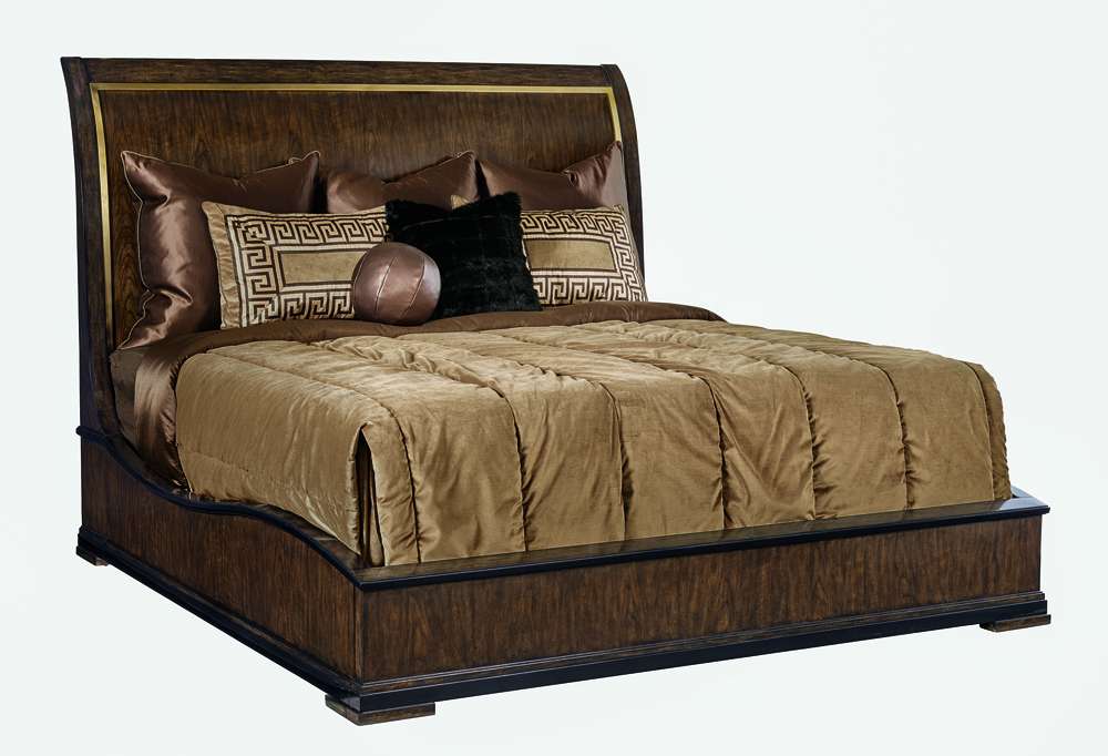 Maitland Smith - Lyric Sleigh Bed (C-Ly81) - 88-0181 veiw 1
