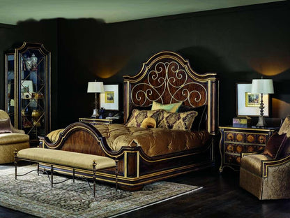 Maitland Smith - Majorca King Panel Bed (Maj11) - 88-0511 veiw 4