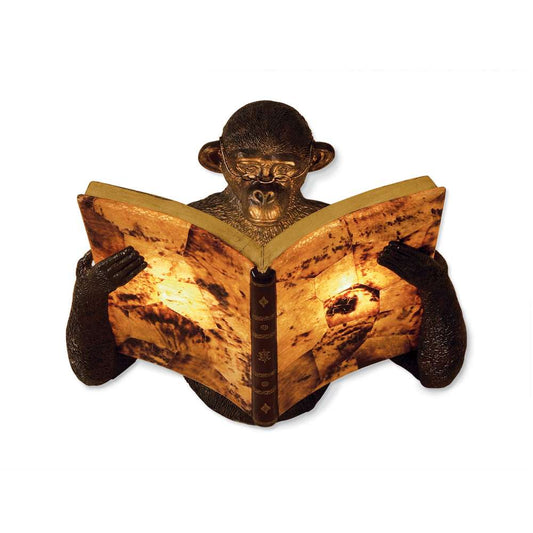 Maitland Smith - Monkey Book Sconce - 8111-19 veiw 1