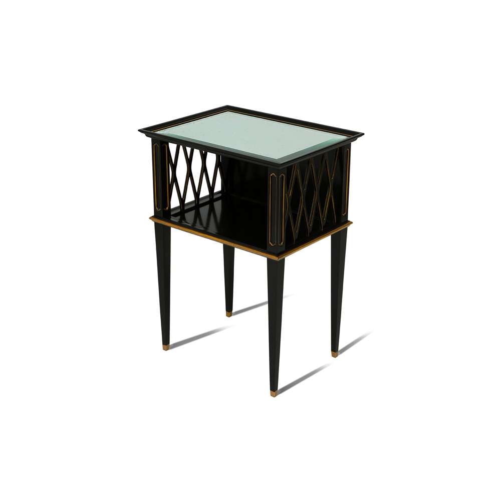 Maitland Smith - Noir Accent Table - 89-0404 veiw 1