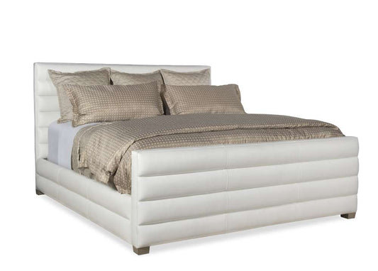 Maitland Smith - Ollie King Bed - RAB1502-K-LEN-PEA veiw 1