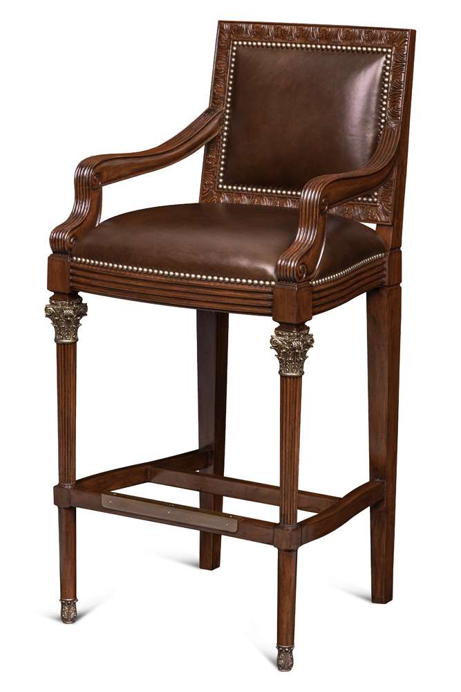 Maitland Smith - Quarter Bar Stool - 89-1501 veiw 1