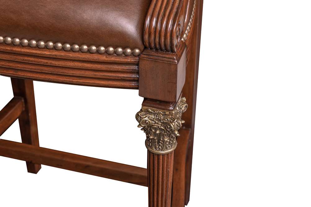 Maitland Smith - Quarter Bar Stool - 89-1501 veiw 2