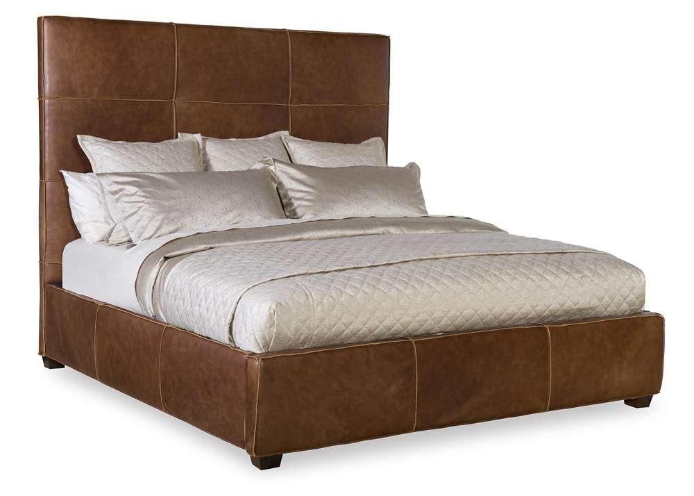 Maitland Smith - Quintin King Bed - RAB1501-K-BRI-HAZ veiw 1