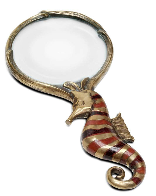 Maitland Smith - Seahorse Magnifying Glass - 89-1601 veiw 1