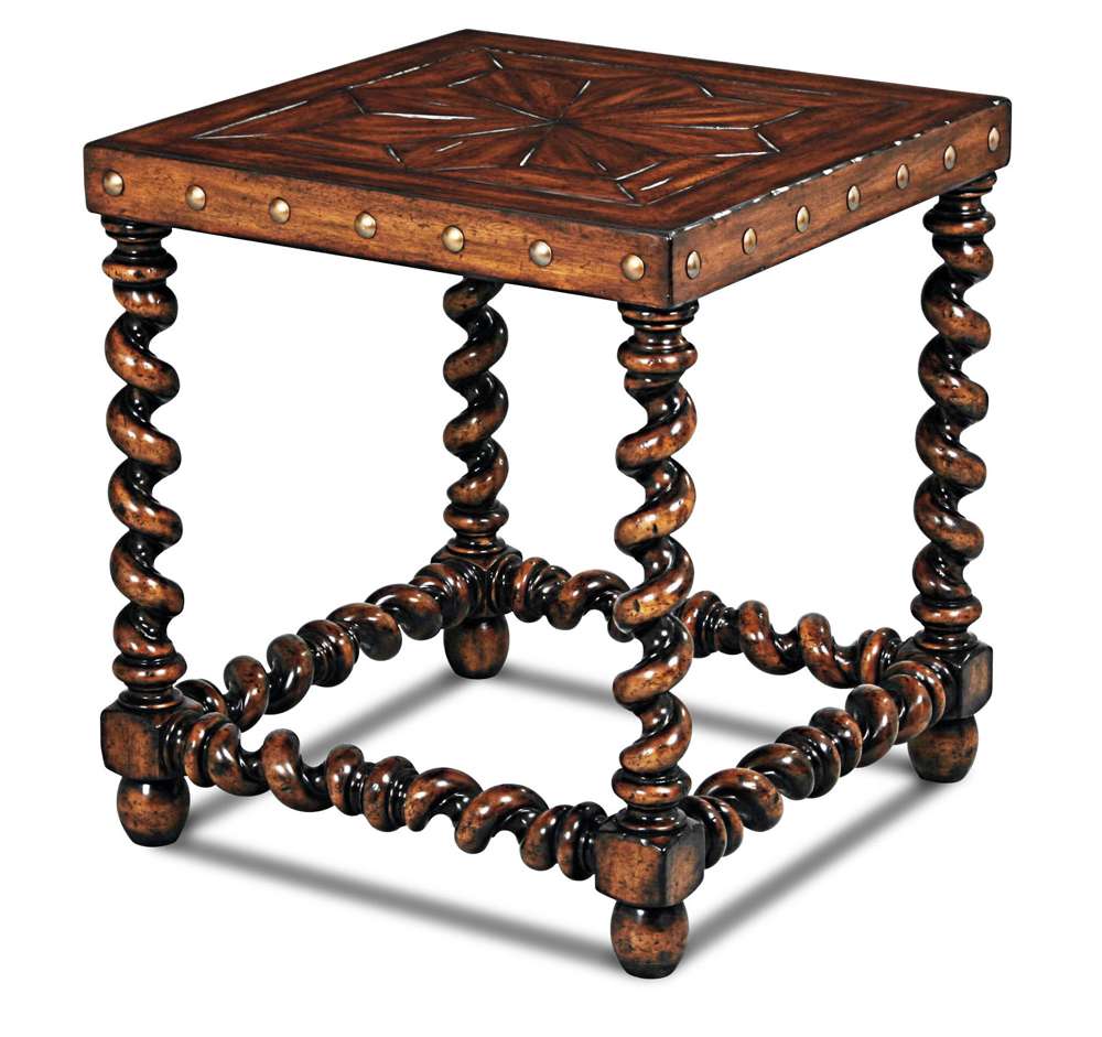 Maitland Smith - Serpentine Side Table - 89-1012 veiw 1