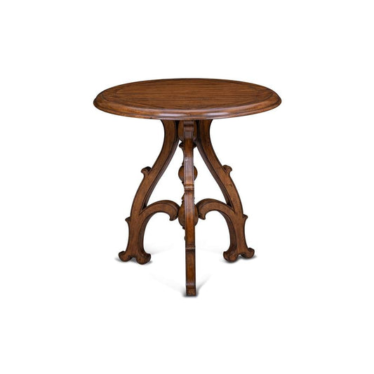 Maitland Smith - Shepard Pedestal Table - 89-1019 veiw 1