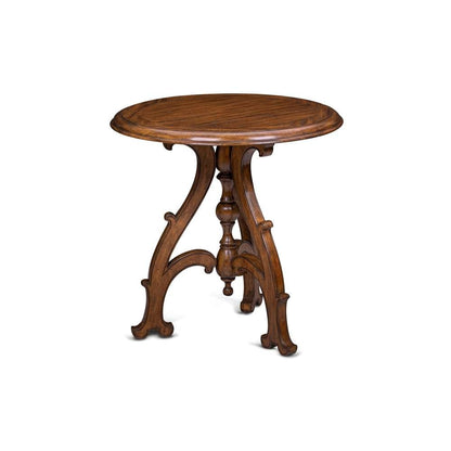 Maitland Smith - Shepard Pedestal Table - 89-1019 veiw 4