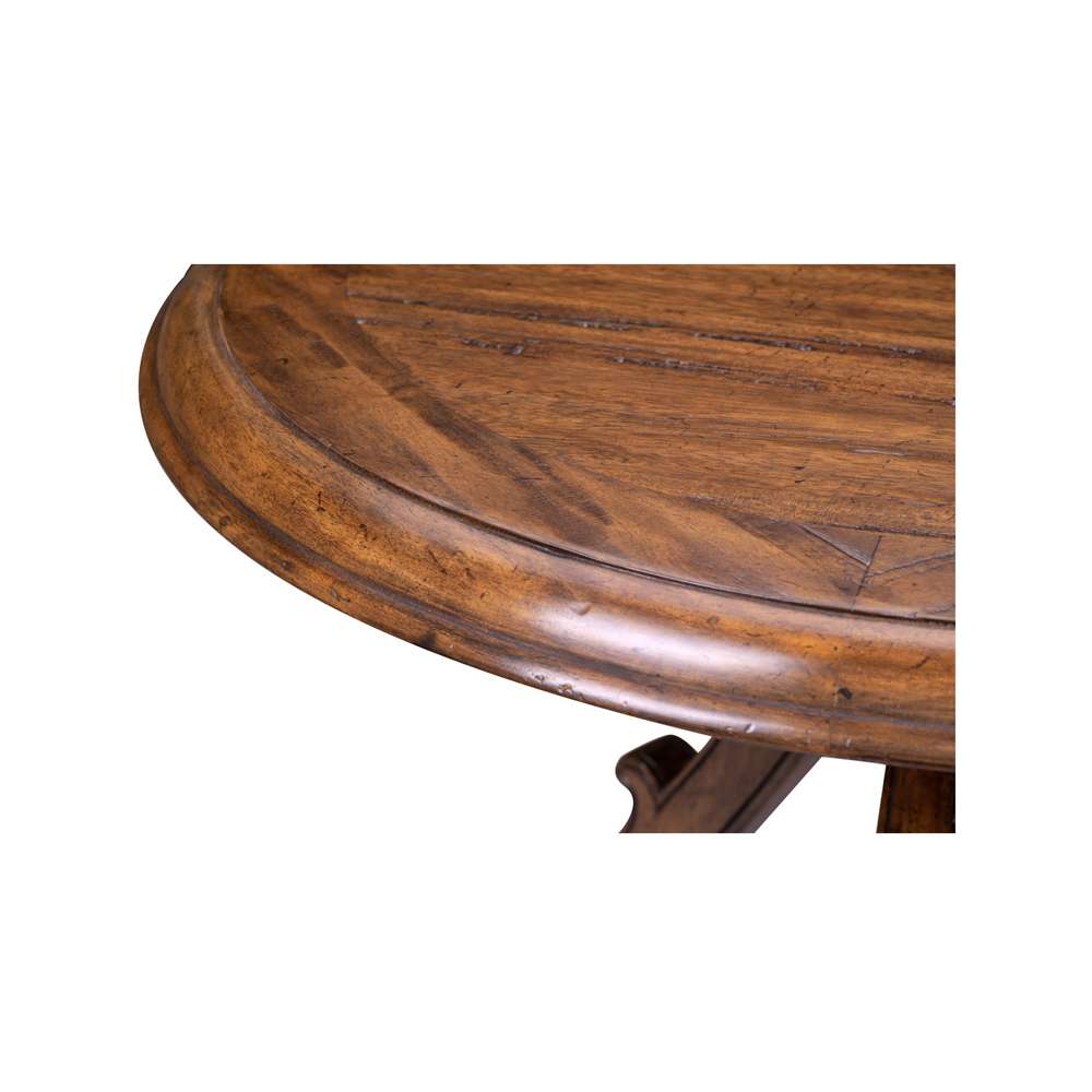 Maitland Smith - Shepard Pedestal Table - 89-1019 veiw 5