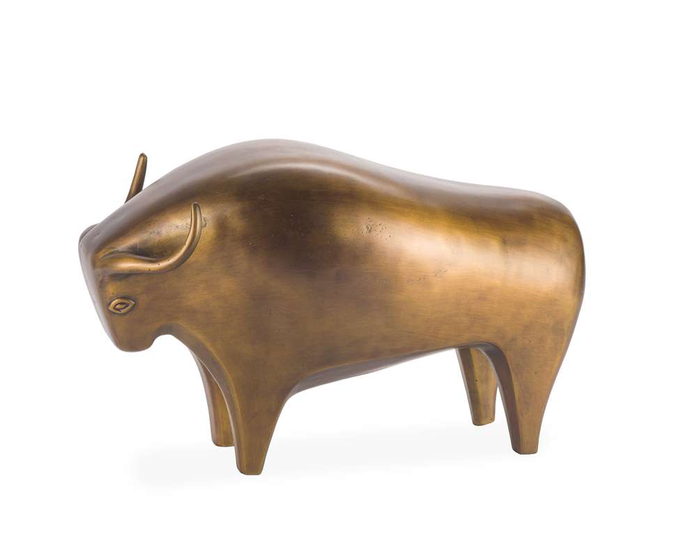 Maitland Smith - Susie Decorative Bull Accessory - 8288-10 veiw 1