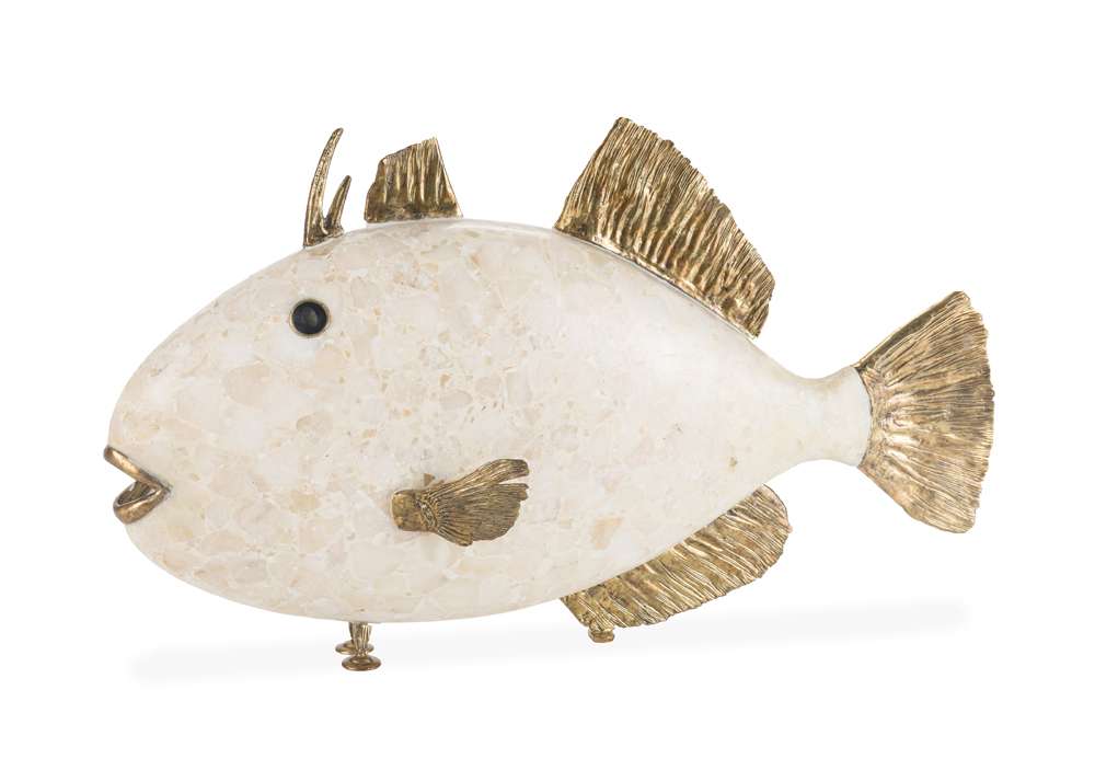Maitland Smith - Trigger Fish Decorative Accessory - 8291-40 veiw 1
