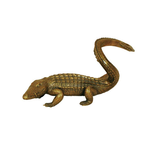 Maitland Smith - Twisted Crocodile Wine Holder - 8143-12 veiw 1