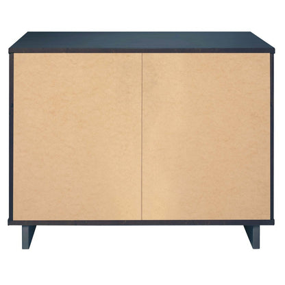Manhattan Comfort - 2-Piece Granville Dresser and Chest with 8 Drawers in Midnight Blue - GRAN024 view 17