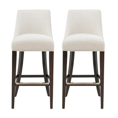 Manhattan Comfort - Beever Barstool in Cream - Set of 2 - 2-BS027-CR veiw 1