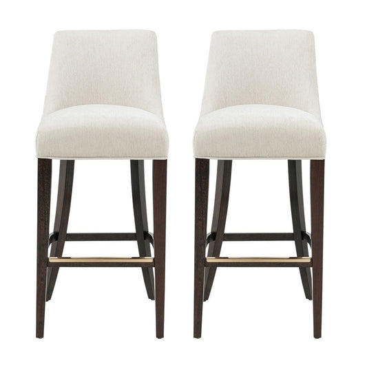 Manhattan Comfort - Beever Barstool in Cream - Set of 2 - 2-BS027-CR veiw 1