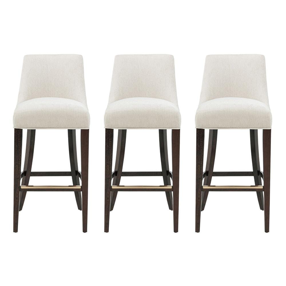 Manhattan Comfort - Beever Barstool in Cream - Set of 3 - 3-BS027-CR veiw 1