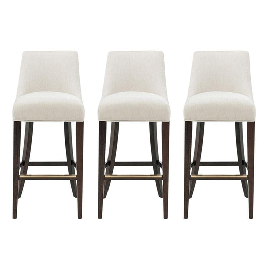 Manhattan Comfort - Beever Barstool in Cream - Set of 3 - 3-BS027-CR veiw 1