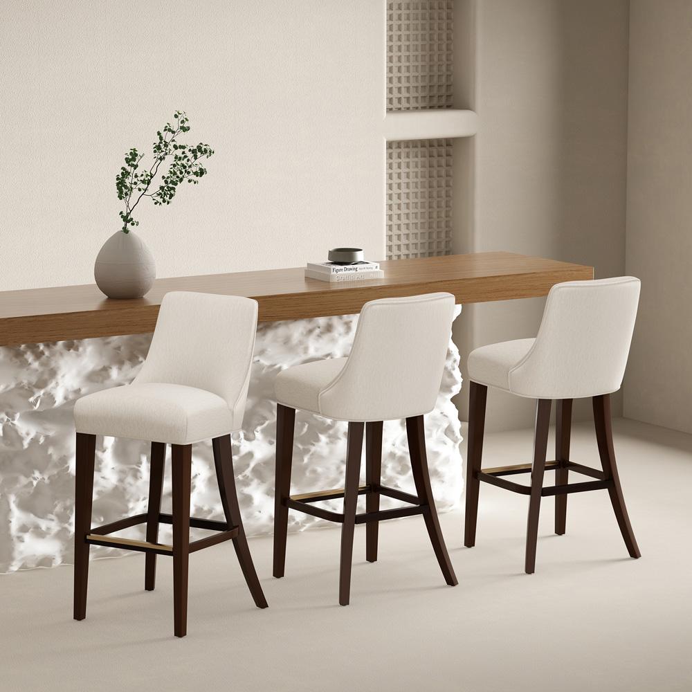 Manhattan Comfort - Beever Barstool in Cream - Set of 3 - 3-BS027-CR veiw 8