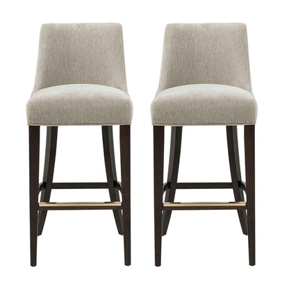 Manhattan Comfort - Beever Barstool in Taupe - Set of 2 - 2-BS027-TP veiw 1